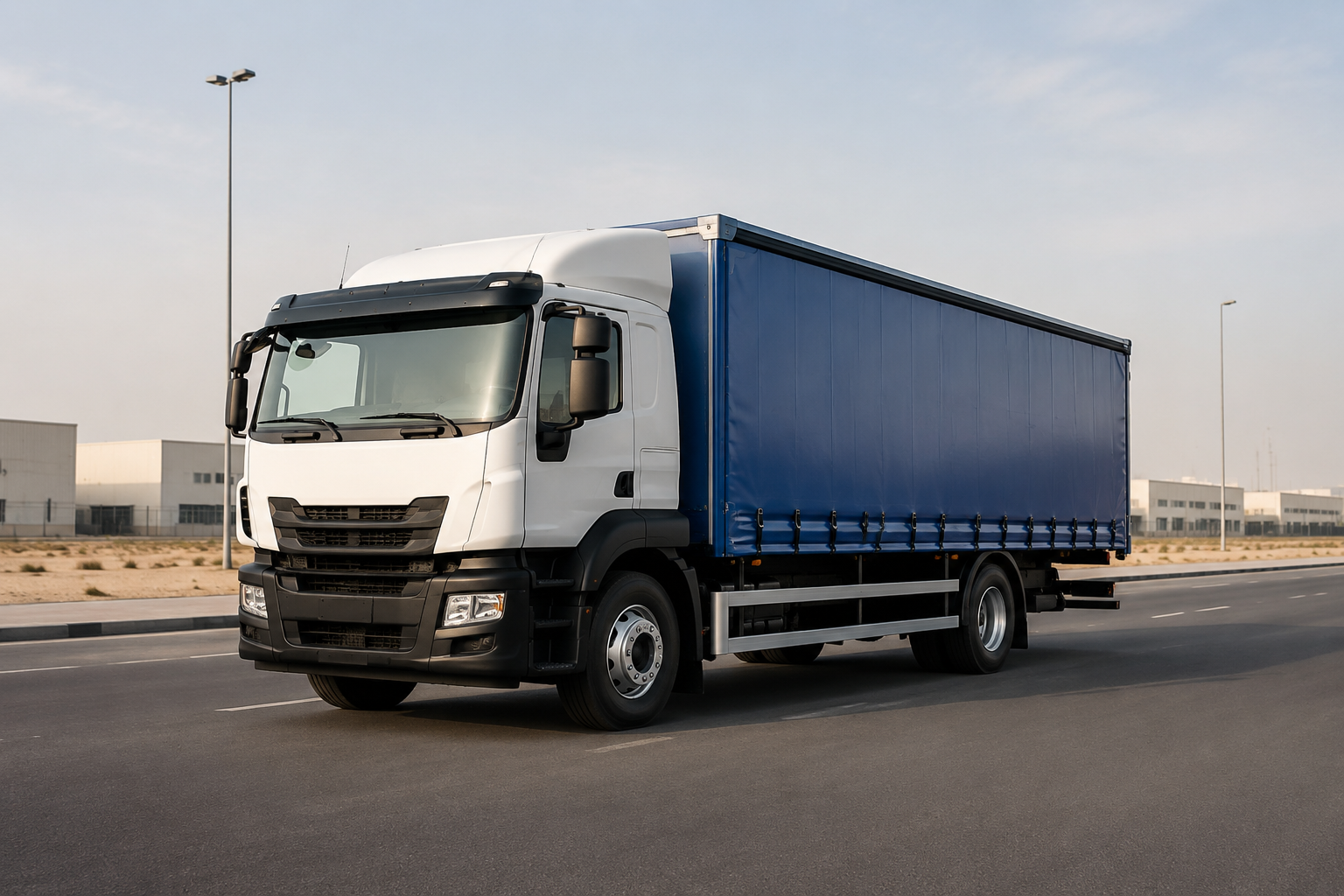 Curtain Side Truck